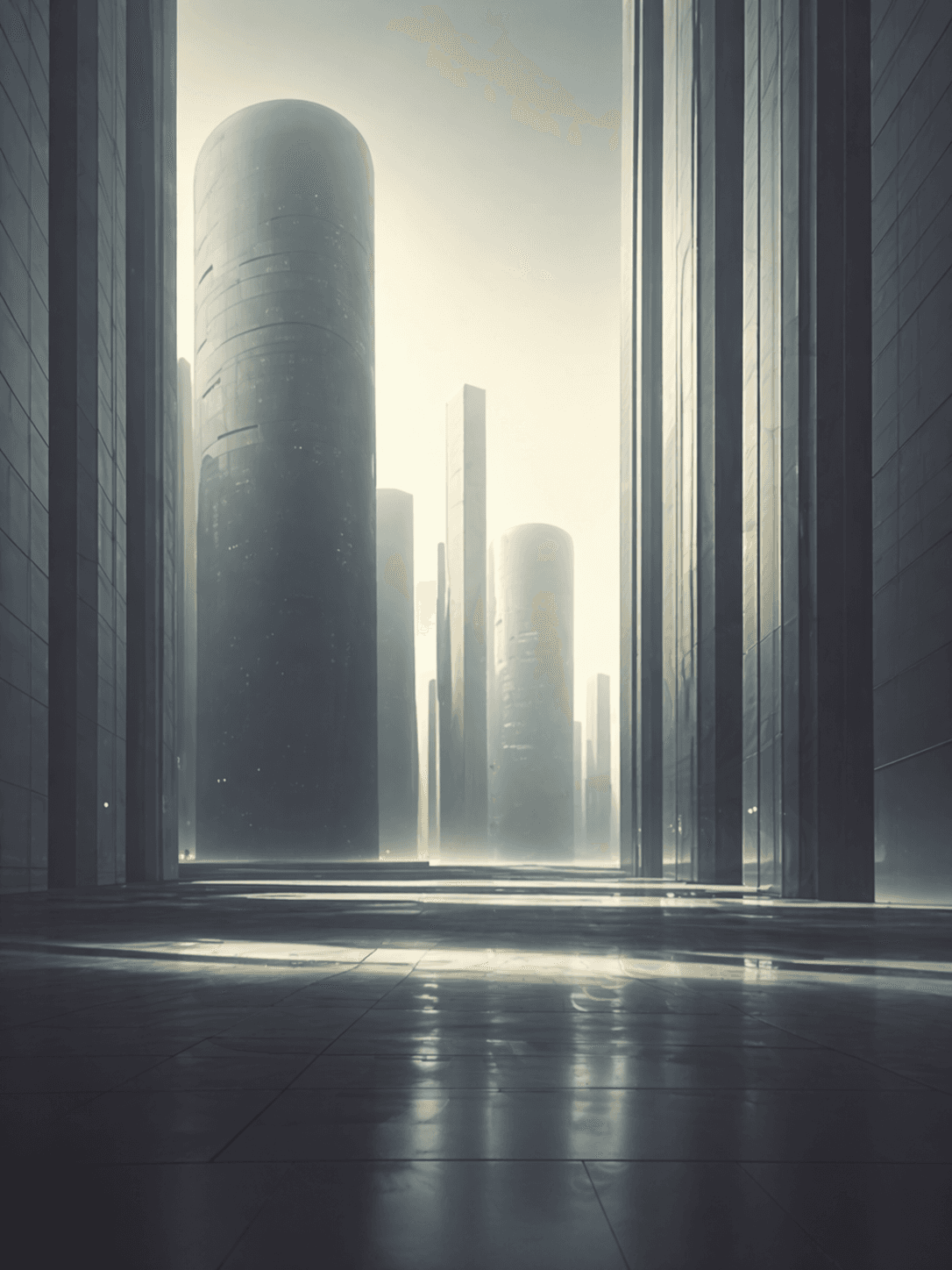 AI 生成建筑图像